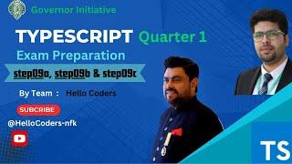 Hello Coders | Exam Prep Series |  Step 09a , 09b and 09c | About functions