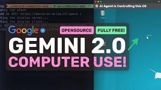 E2B Gemini 2.0 Computer Use: This FULLY FREE Agent can Control Whole Computer & DO ANYTHING!