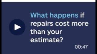 What if repairs cost more than your estimate? | Allstate Insurance