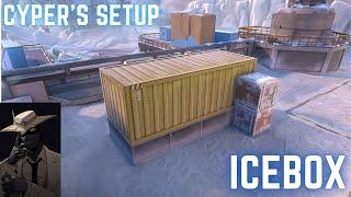 Icebox - Cypher's Trip Wires Setup (Patch 5.10)