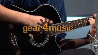 Single Cutaway Acoustic Guitar by Gear4music