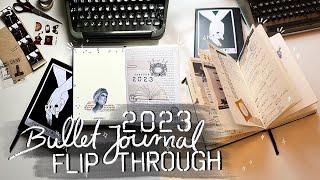 2023 Bullet Journal flip through • a year in my Journal • aesthetic Journaling