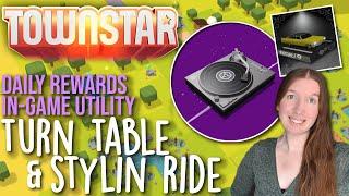 Town Star Gala Turntable NFT & Stylin Ride NFT - Daily Rewards, In-Game Utility & Pricing - Snoop