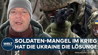 PUTINS KRIEG: Lösung für Soldaten-Mangel!? Paukenschlag! Ukraine nimmt Russland als Vorbild