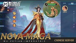 Nova Maga SECRETA do Server Chinês | WU ZETIAN | Game play – Análise Completa!