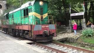 Поезд Призрак На Заброшенной ЖД Станции В Новом Афоне (Абхазия)