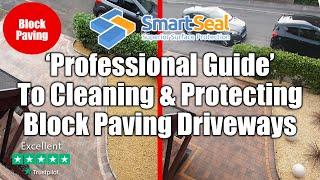 Block Paving Cleaning & Application of Sealer - The EXPERTS GUIDE -  Sealing Brick Pavers