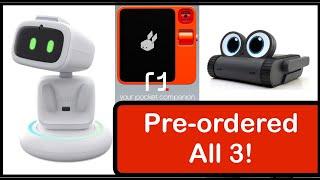 Living AI Aibi Pocket Pet, Rabbit R1 Assistant, Doly AI Powered Companion Robot Pre-Ordered All 3!