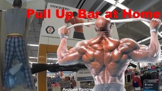 How To Create A Pull Up Bar At Home 1$ / Pull up bar without a doorway. REVIEW Pull Up Bar