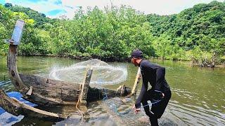 IT'S QUITE EASY TO FISH NET ON THE BEACH, THE RESULTS WILL SHOCK YOU.‼️ Amazing fishing nets