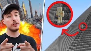 MrBeast'in Terk Ettiği Minecraft Sunucusu Ve Dünya Rekoru Piramit