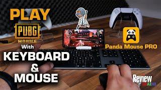 How To Play PubG Mobile with Keyboard and Mouse /Panda Mouse Pro  VERY EASY/NO ROOT/NO PC/NO BAN)