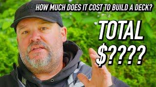How Much Does It Cost To Build A Deck? Pro Deck Builder Explains All || Dr Decks