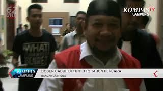 DOSEN CABUL DI TUNTUT 2 TAHUN PENJARA