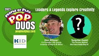 POP Duo: Dan Klitsner, Inventor of Bop It, and his Surprise Guest – the voice of Bop It!