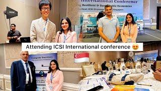 Let’s go to ICSI 3rd International Conference at Singapore  | Vlog Part 2 | Neha Patel