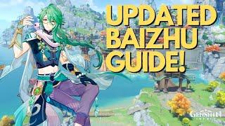 THE DOCTOR IS IN! Updated Baizhu Guide | Genshin Impact