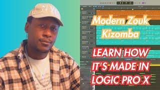 How To Make Modern Zouk + Kizomba + Afrobeats in LOGIC PRO X | Nelson Freitas (Prod. By Aleko)