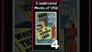 5 Underrated Movies of 1950 #shorts