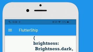 [Solved] Flutter Dark Icons in status bar problem | Transparent Status bar dark icons #FlutterShip 4