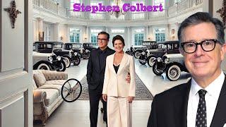 Stephen Colbert | House Tour | New Jersey Home | Wife, 3 Children, Real Estate, Cars and Net Worth