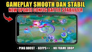 Update ‼ Config ML Anti Lag Battle Stabilizer Super Smooth | Lag Fix Frame Drop | Mobile Legends