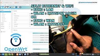 OpenWrt   STB - Split Interface Ethernet and Wireless