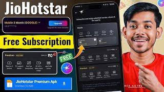 Jio Hotstar Free Subscription 2025 | How To Buy Jio Hotstar Subscription | JioHotstar Premium Free