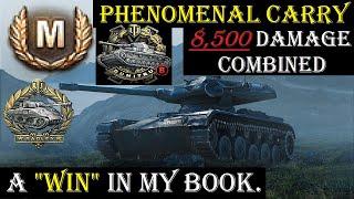 World of Tanks || Xbox One || ELC EVEN 90 || PHENOMENAL RESULTS.(8,500 Damage Combined)