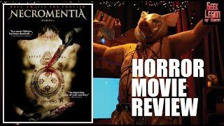 NECROMENTIA ( 2009  Layton Matthews ) Saw meets Hellraiser style Horror Movie Review