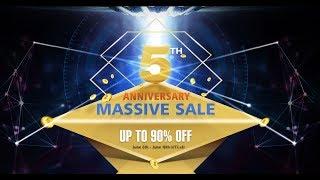 GeekBuying's 5th Anniversary Sale