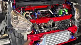 213HP Perodua Myvi Bolt On Turbo - Botak kepala nak boleh ke siap owner kata laa 