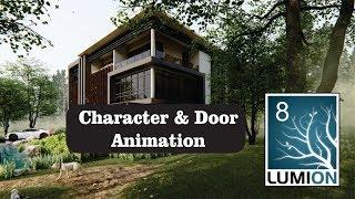 lumion 3d animation tutorials how to open door in lumion 8 ( Urdu/Hindi)