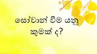 සෝතාපන්න වීම යනු කුමක් ද? | What is a Stream-enterer?