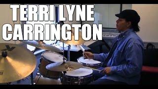 Terri Lyne Carrington (grammy award winner) - jazz drum solo | The DrumHouse