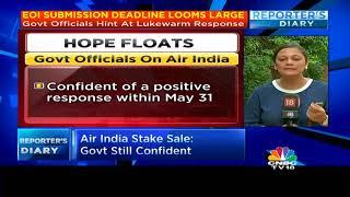 Air India Stake Sale: Govt Still Confident | CNBC TV18