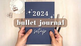 My 2024 Bullet Journal Setup | Simple and Effective Spreads