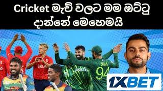 1xbet how to betting cricket event step by step Sinhala winning tips  | earn money