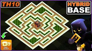 NEW Town Hall 10 (TH10) base 2023 With Defense Replay - Clash of Clans