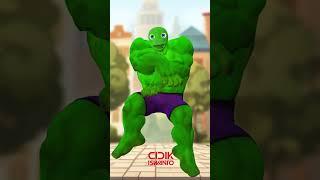 Hulk Alien Dame Tu Cosita Gangnam Style #shorts #dametucosita #aliendance #hulkdance