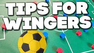 SOCCER TIPS for WINGERS | Left & Right Wing Positioning