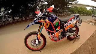 CRF 250 Rally full modification by Syndicate Motor Indonesia. sentinel theme