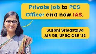 IAS Officer shares her advice for UPSC Mains 2024 | Surabhi Srivastava AIR 56 CSE 2023