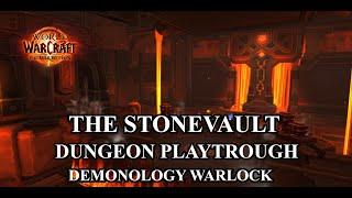 The War Within Beta Dungeon The Stonevault Diabolist Demonology Warlock POV 4K Ultra Settings