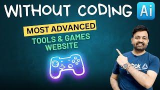 How to create a most advanced tools & games website without coding in 2025 (Hindi)