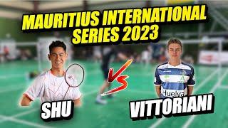 2023 Mauritius International Series Vs Christopher Vittoriani (Italy)