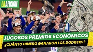 ¿Cuánto dinero ganarán los Dodgers tras conquistar la Serie Mundial de la MLB?