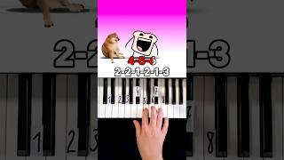 OMFG Hello Piano Tutorial #shorts