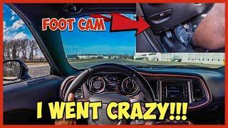 6 Speed Challenger POV and Foot Cam: Donuts, Burnouts, and Pulls!!!