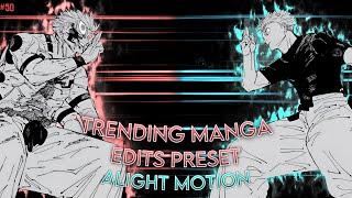 Trending Manga Edits Presets | Aligjt Motion